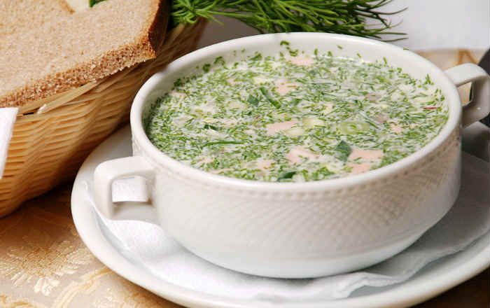 Рецепты окрошки