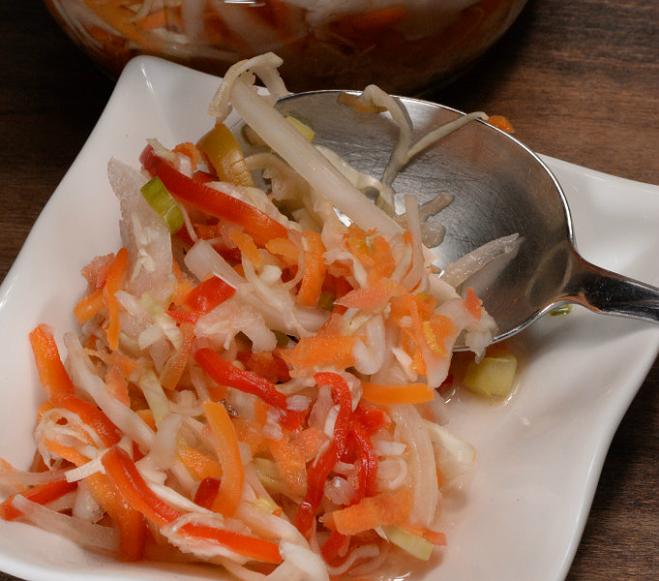 Вкусные салаты на зиму - рецепты с фото