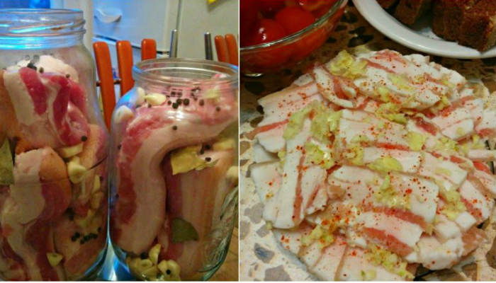Сало в тузлуке. Вкусно и полезно!