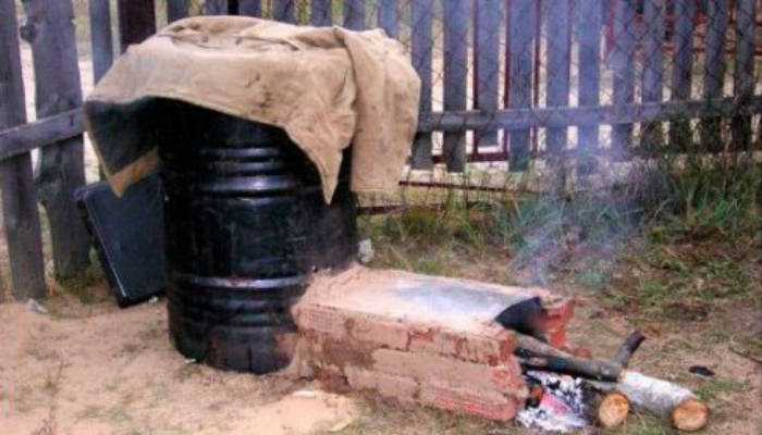 Коптильня для дачи своими руками
