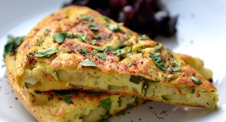 Кабачковый омлет