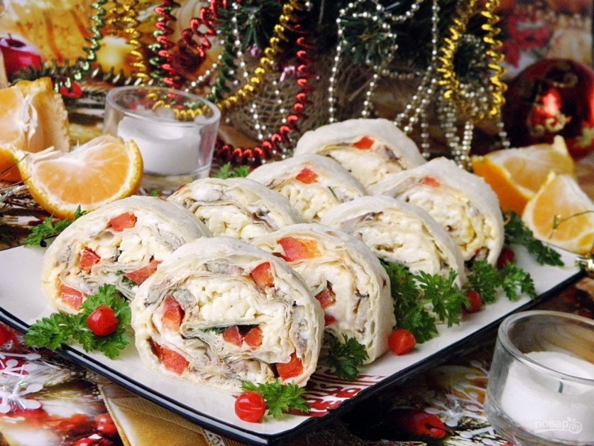 10 отличных закусок для новогоднего стола