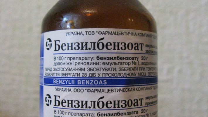 Бензилбензоат прибьет белокрылку и клещей