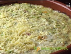 Нежнейшая запеканка из кабачков