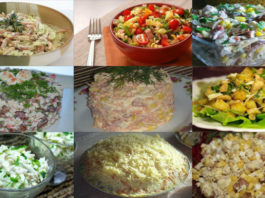 9 вкусных салатов