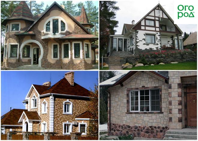 6 популярных вариантов отделки фасада дома