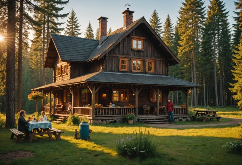 Дачные домики: уют и комфорт на природе
