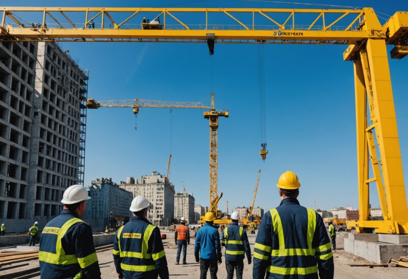 Козловые краны в Санкт-Петербурге: производство, монтаж и обслуживание